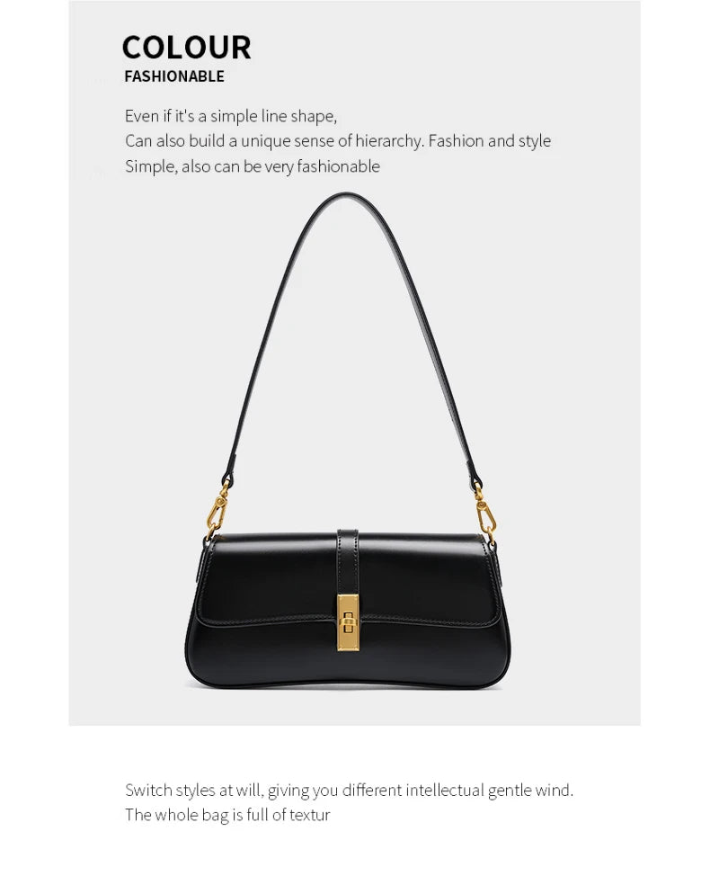 Burminsa elegante suave couro genuíno axilas sacos de ombro para as mulheres 2025 designer luxo crossbody bolsa senhoras bolsas