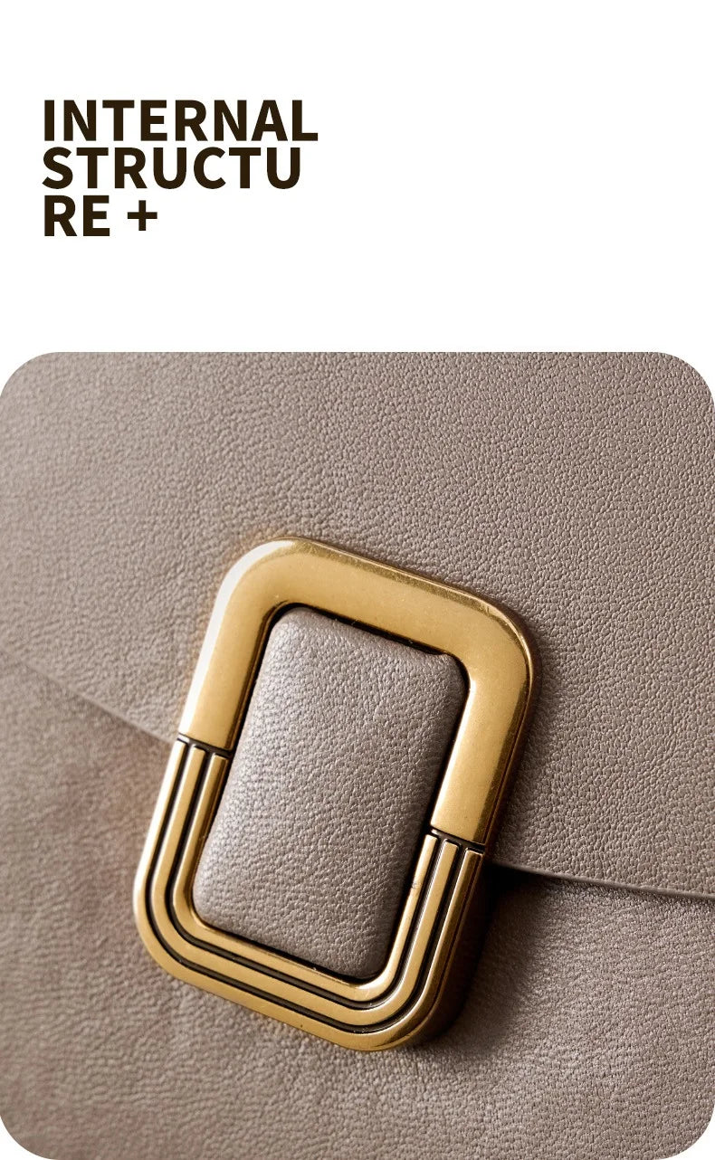 Bolsa feminina portátil de couro genuíno 2025, novo nicho de alta qualidade, bolsa de ombro crossbody, bolsa de viagem feminina com duas alças