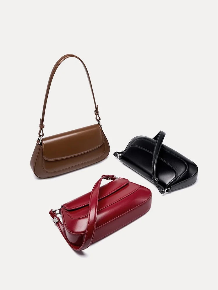 100% couro genuíno bolsa de ombro feminina estilo coreano senhoras luxo couro vaca crossbody axila bolsa para compras rua